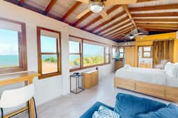 Panoramic loft with beach, pool, canoe, dock, & grill access - scenic balcony - Image 4