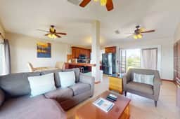 Sunny waterfront villa with outdoor pool, balcony, & AC - Image 3