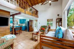 Two quiet oceanfront cabanas villa w private beach, dock, hammock, ocean view & WiFi - Image 5