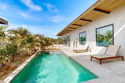 Water-view villa with plunge pool, private deck, full kitchen & partial AC - Image 2