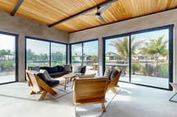 Waterfront villa with pool, spacious deck, dog-friendly & office space - Image 2