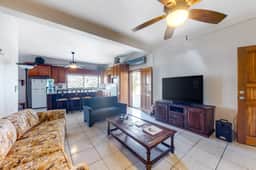 Enchanting home with pool, volleyball, mountain & city views & AC - Image 3