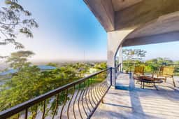 Enchanting home with pool, volleyball, mountain & city views & AC - Image 2