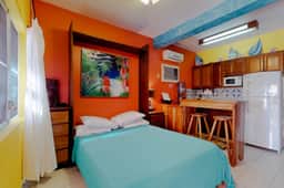 Ocean-view studio with pool, WiFi & partial AC - steps from the beach - Image 5