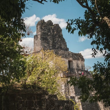 Mayan pyramid at Xunantunich, Belize
