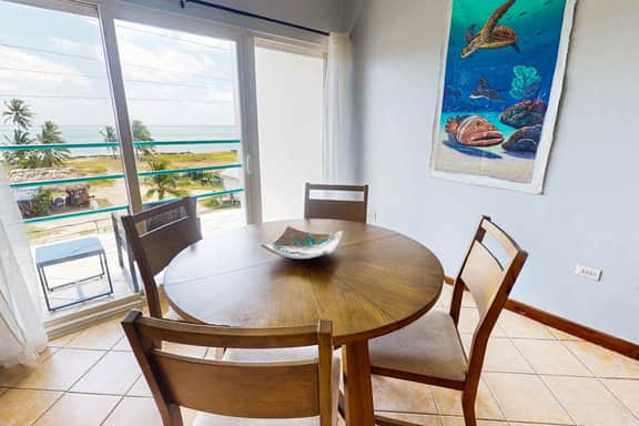 Steps from the sea apartment with shared pool & ocean-view balcony - Image 5