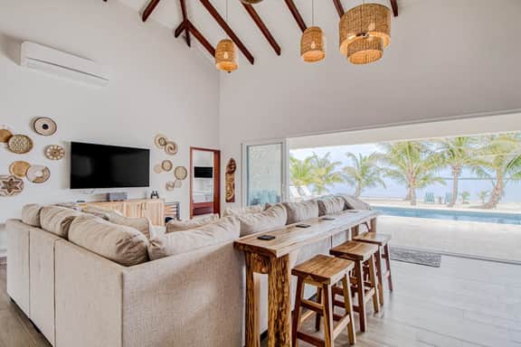 Oceanfront oasis on the beach with private pool, gazebo, grill, patio, and AC - Image 2