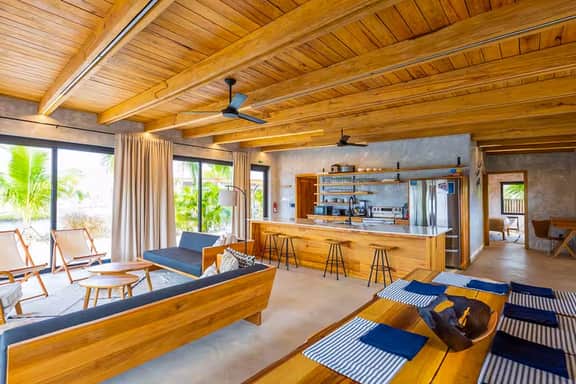 Relaxing tropical villa with private plunge pool, open layout & canal water view - Image 4