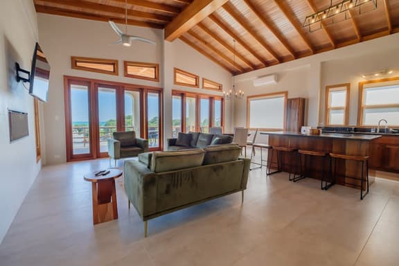 Spacious beachfront retreat with a soaking tub - pool, canoes, dock, & grill - Image 1