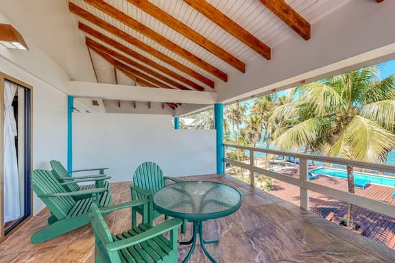 Ocean view condo at beachfront complex with AC, free WiFi, & pool - Image 1