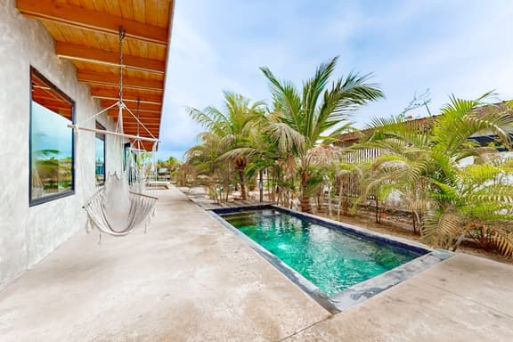 Relaxing villa with private plunge pool, canal views & open layout for families - Image 1