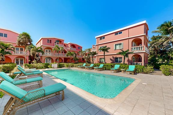 Ocean view condo w shared pool, free WiFi & partial AC - steps from the ocean - Image 1